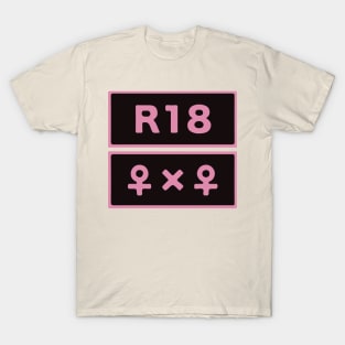 R18 Girl x Girl T-Shirt